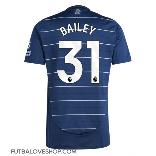 Dres Aston Villa Leon Bailey #31 Tretina 2024-25 Krátky Rukáv